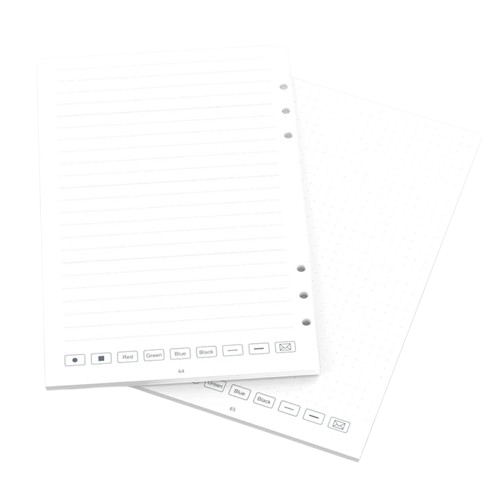 صفحات ورق دفتر الملاحظات الذكي (x124)